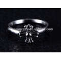 Günstige Punk Gothic Ringe Schmuck für Frauen, Silber Gothic Schmuck Ringe